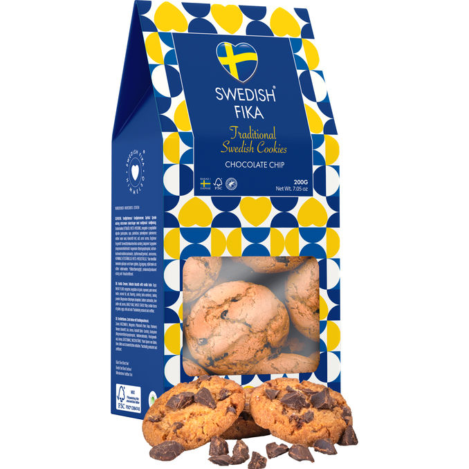 Swedish Fika Cookies Chocolate Chip