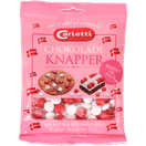 Carletti Chokolade Knapper Røde & Hvide