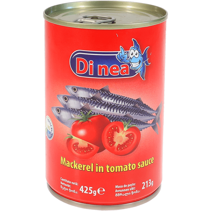 Läs mer om Di Nea Makrill i Tomatsås