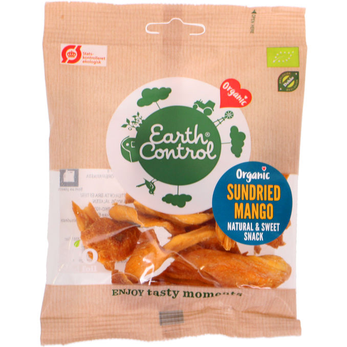 Earth Control Mango Kuivattu Luomu