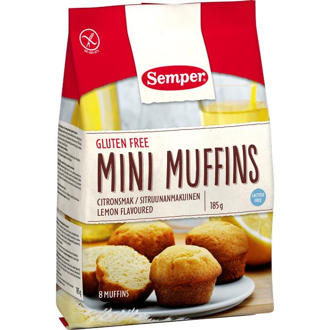 Läs mer om Semper 2 x Minimuffins Citron