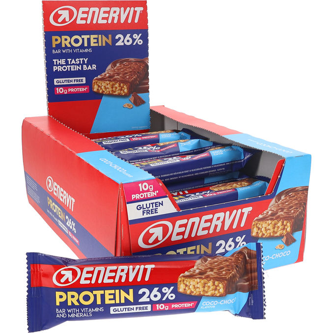 Enervit Proteinbarer Coco Choco 25-pak