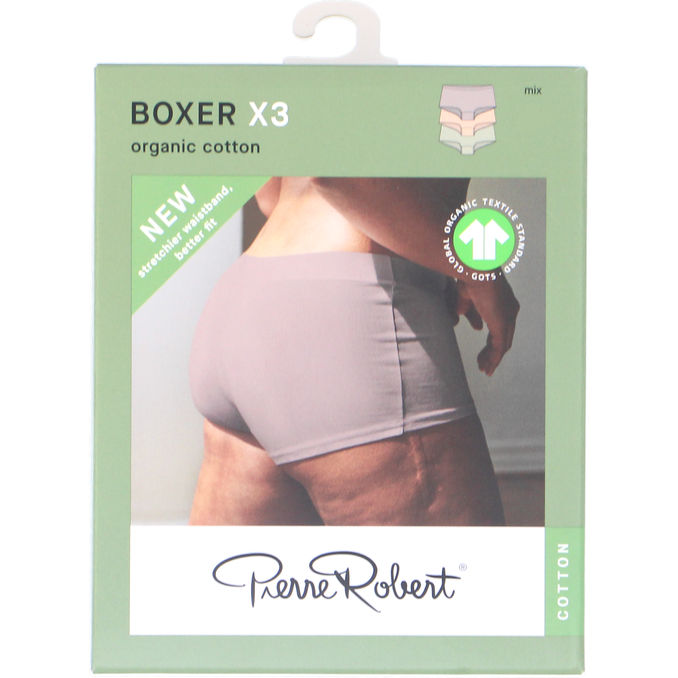 Pierre Robert Alushousut Boxer 3 Väriä L-koko 3-pack