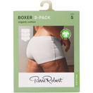 Pierre Robert Boxershorts Bomuld Hvid S 3-pak