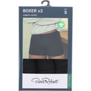 Pierre Robert Boxershorts Cotton Sort str. S 3-pak