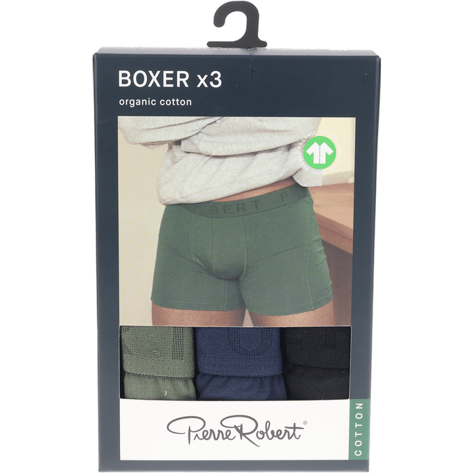 Pierre Robert Undertøj Cotton Boxer Mix L 3-pack