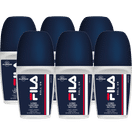 Fila Deo Roll-on Long lasting active 6-pack 