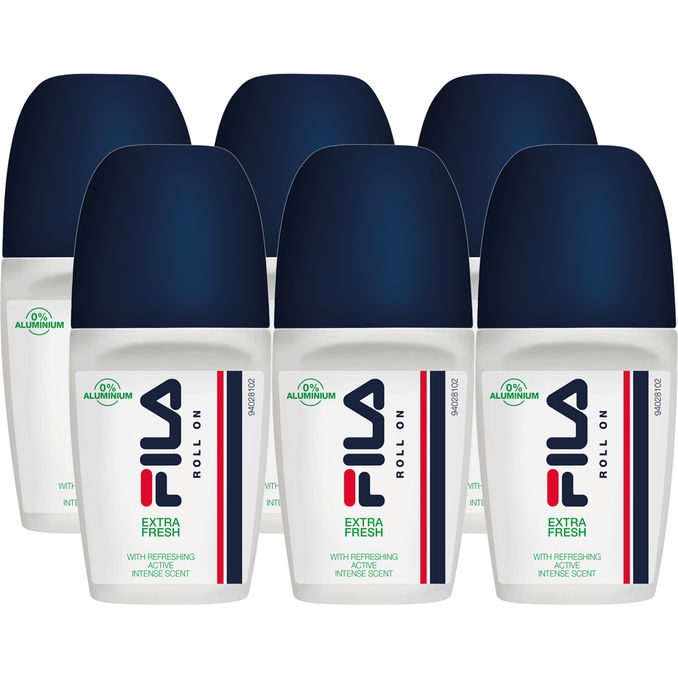 Fila Deodorantti Roll-on Extra Fresh Naiset 6-pack