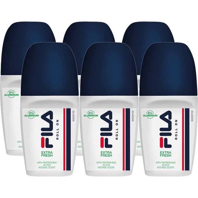 Läs mer om Fila Deodorant Roll On Extra Fresh 6-pack