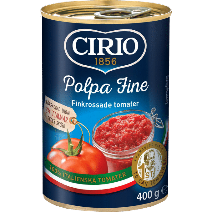 Läs mer om Cirio 2 x Finkrossade Tomater