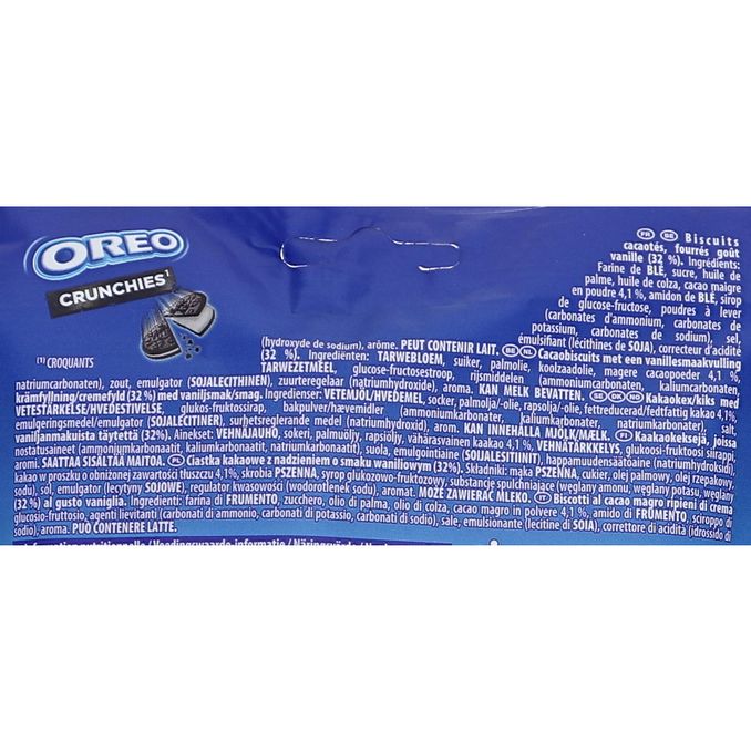 Täytekeksit Oreo Crunchies Original 8-pack