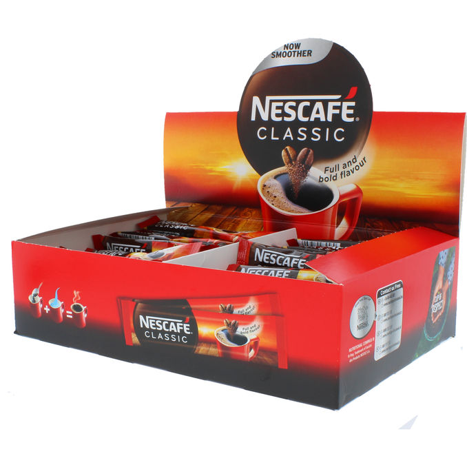 Läs mer om Nescafé Snabbkaffe Classic Sticks 100-pack