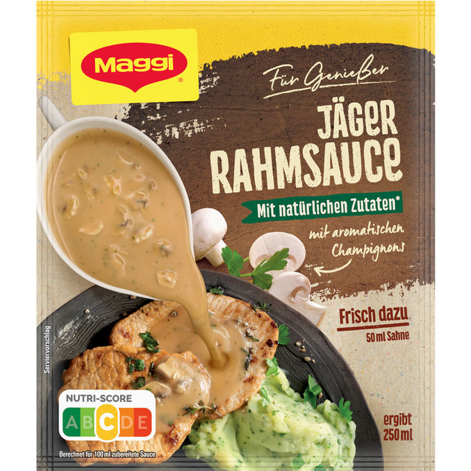 Maggi Jäger Rahm Sauce