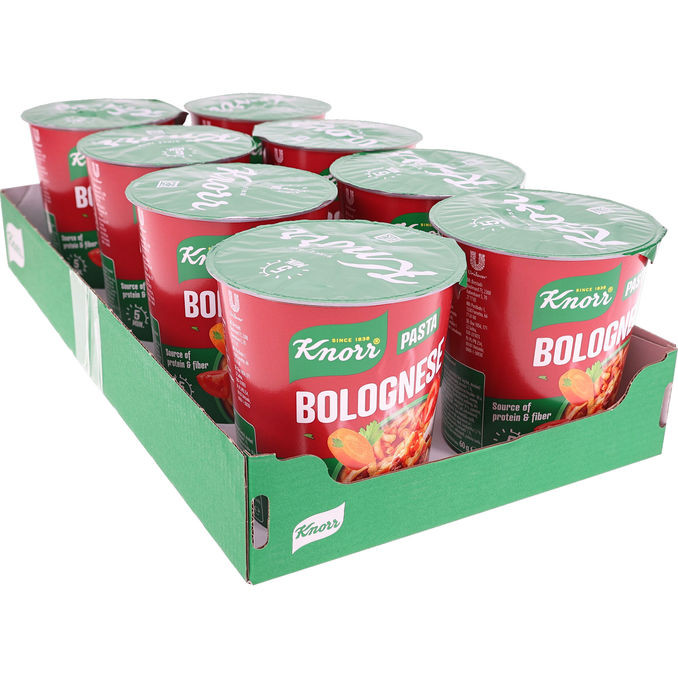 Knorr Pasta Snack Pot Bolognese 8-pack
