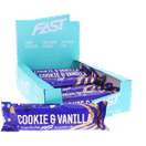 Fast Proteinbars Cookie & Vanilla 15-pak