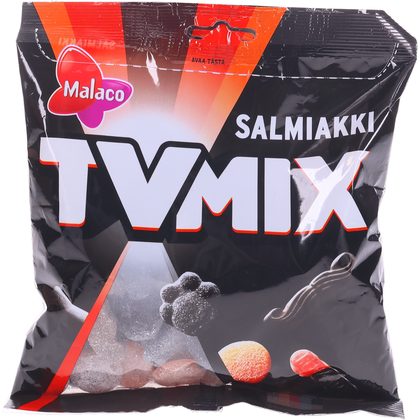 Malaco Makeissekoitus TV Mix Salmiakki 