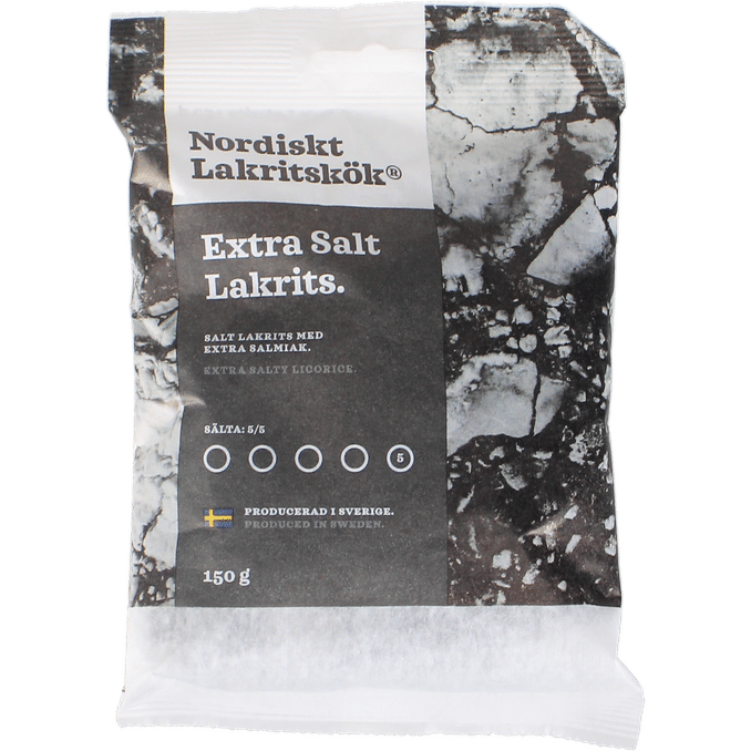 Läs mer om Nordisk Lakritskök 2 x Nordisk Lakrits Extra Salt