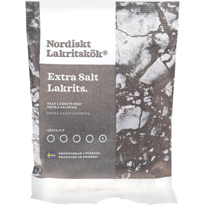 Nordisk Lakritskök Ekstra Salt Lakrids
