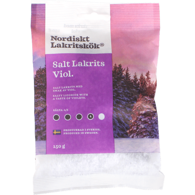 Nordisk Lakritskök 2 x Nordiskt Lakrits Salt Viol