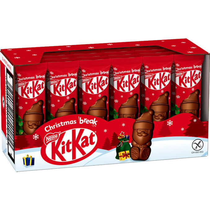 KitKat Mini Weihnachtsmänner, 30er Pack