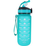 Hollywood Motivational Bottle Vandflaske Turkis