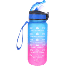 Hollywood Motivational Bottle Vattenflaska Blå Rosa