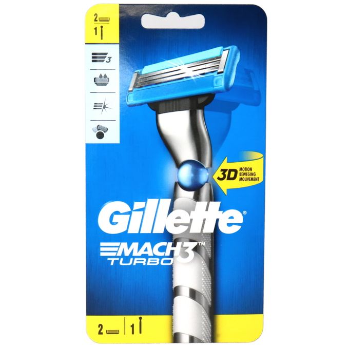 Gillette Rasierer Mach3 Turbo 