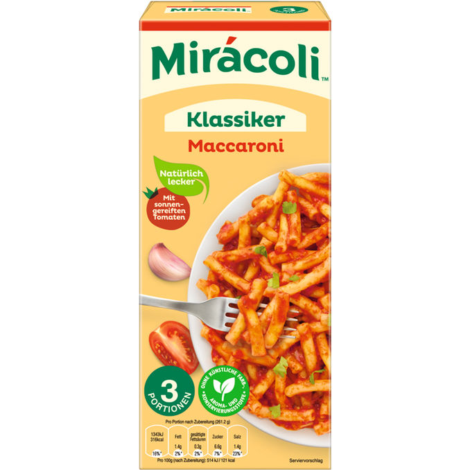 Miracoli Mirácoli Maccaroni Klassiker