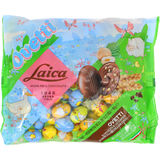 Laica Chokolade Påskeæg m. Hasselnøddecreme & Crisp 1kg