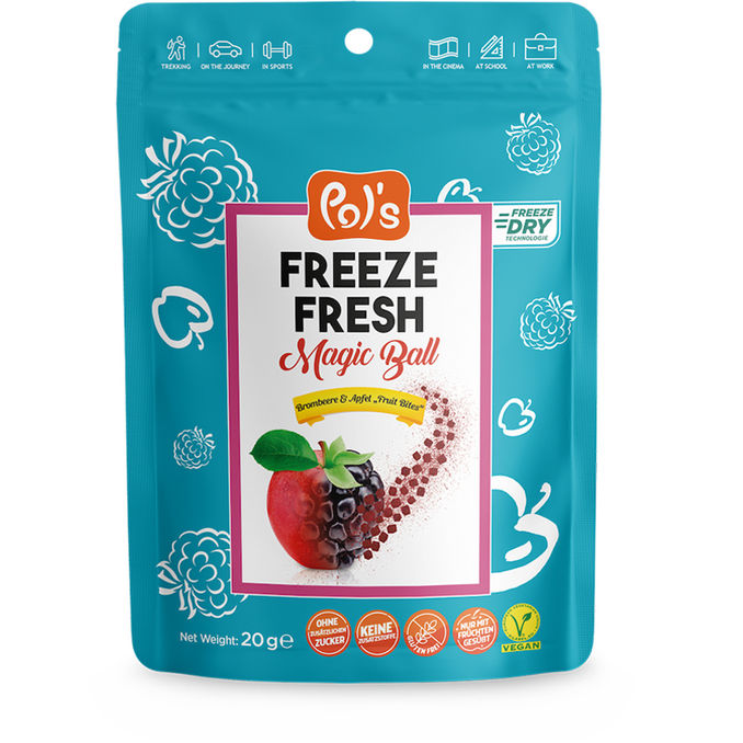 Pol's Freeze Fresh Magic Ball Fruit Bites Brombeere & Apfel