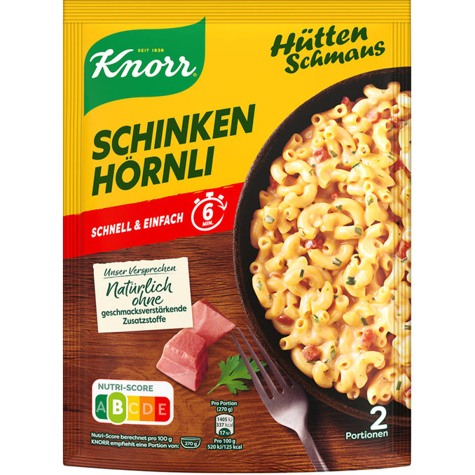 Knorr Schinken Hörnli