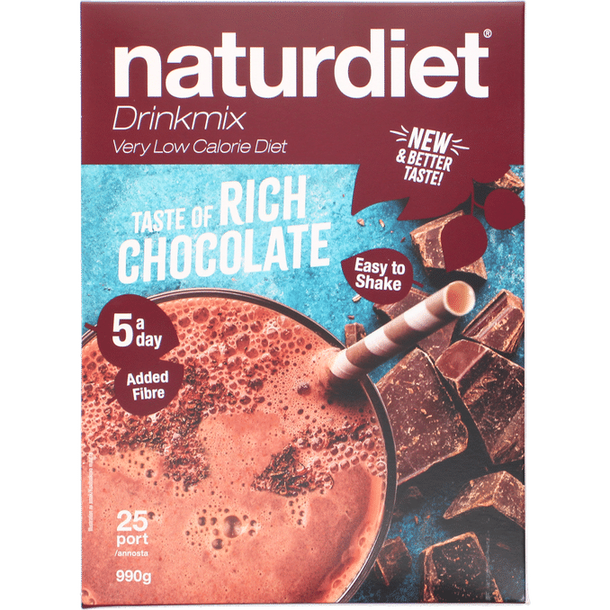 Naturdiet Kosttilskud Chokolade 25 portioner 