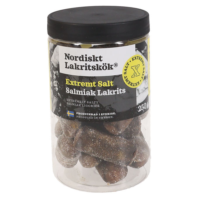 Nordiska Lakritsköket Extremt Salt Lakrids