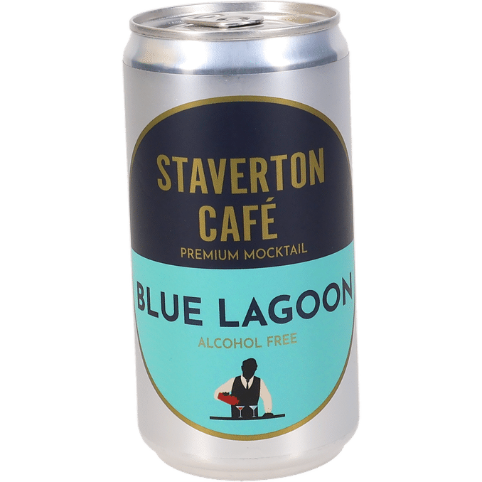 Staverton 4 x Blue Lagoon Mocktail