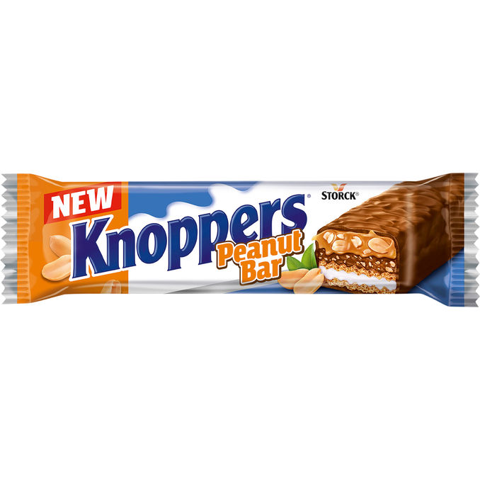 Knoppers Suklaapatukka Maapähkinä
