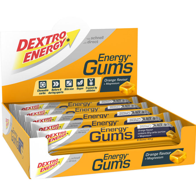 Dextro Energy Gums Orange, 15er Pack