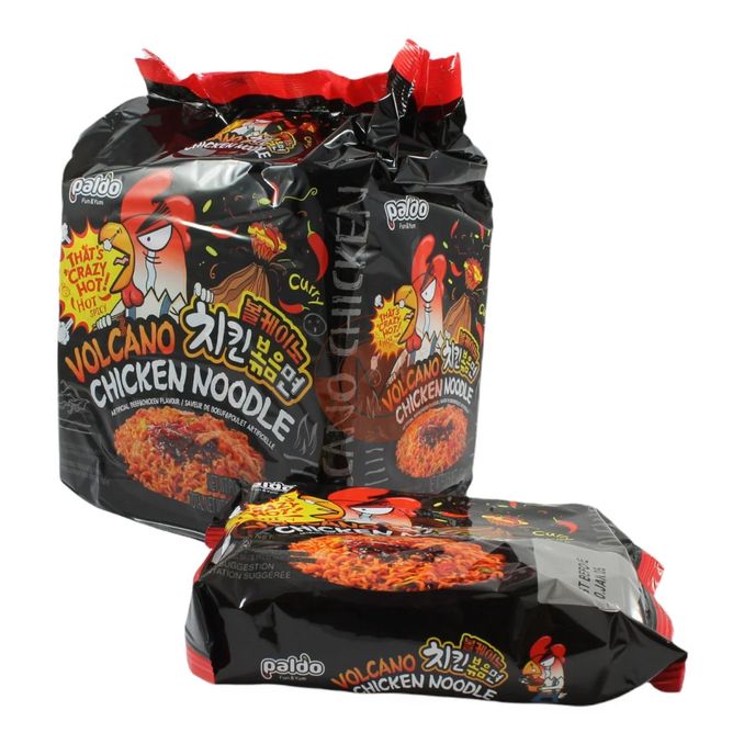 Paldo Snabbnudlar Volcano Kyckling 4-pack