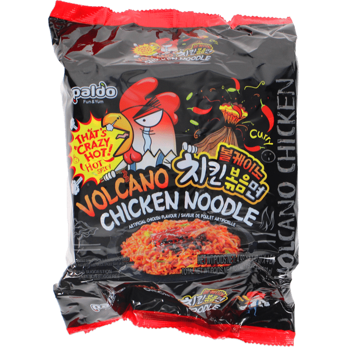 Paldo Snabbnudlar Volcano Kyckling 4-pack