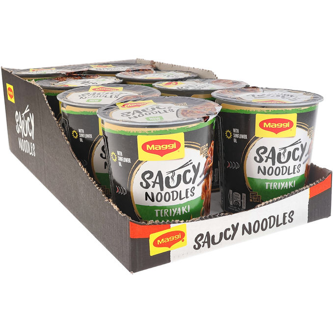 Maggi Saucy Teriyaki Noodles 8-pack