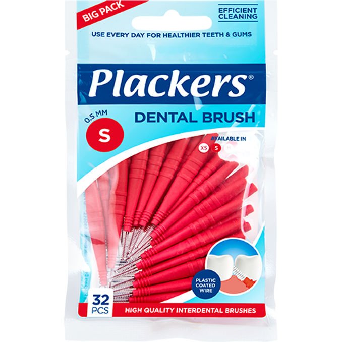 Plackers Interdentalbørster 0,5 mm