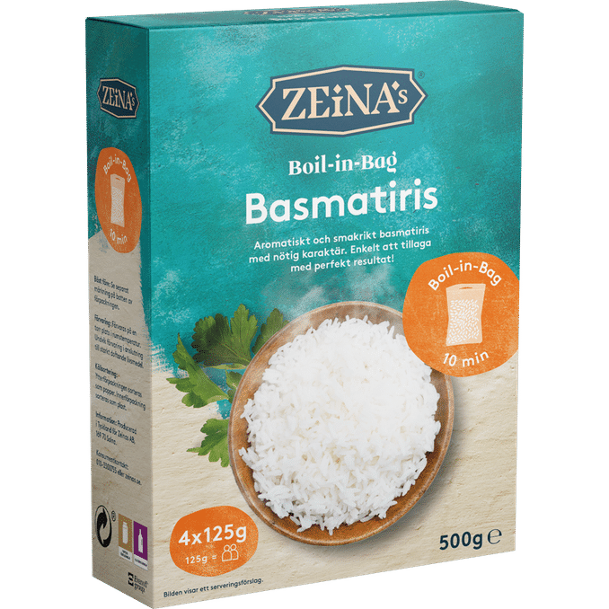 Zeinas 2 x Boil-in-Bag Basmati