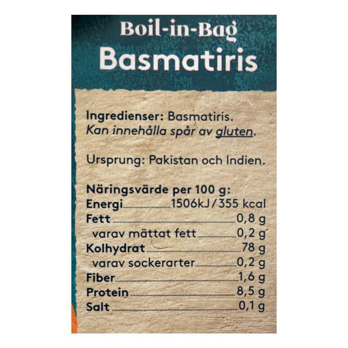 Zeinas Basmati Boil-in-Bag