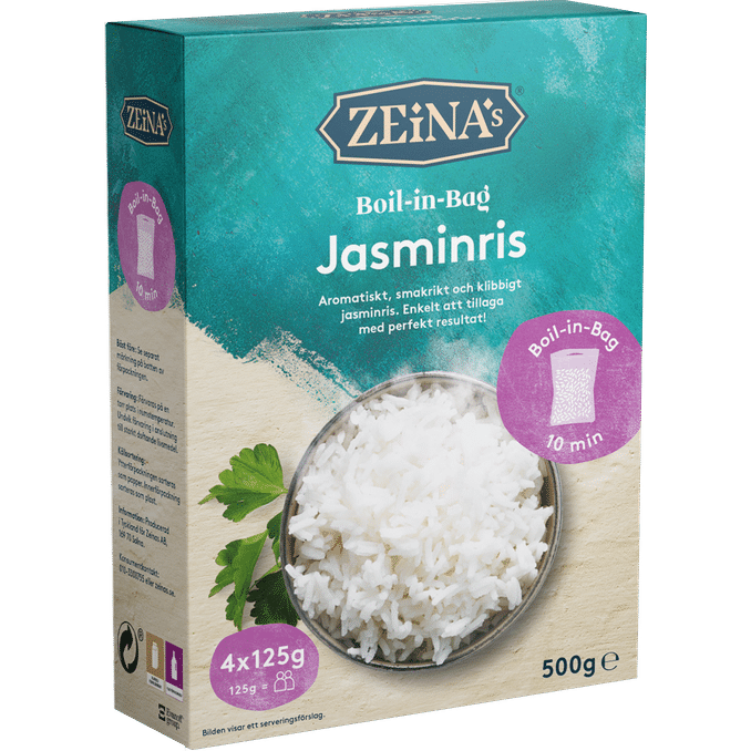 Läs mer om Zeinas 2 x Boil-in-Bag Jasmin