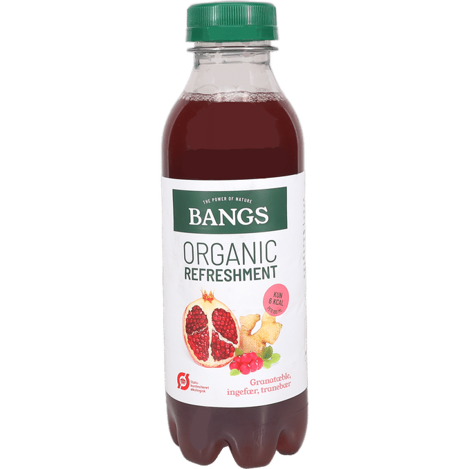 Bangs Refreshment Ingefær & Granatæble Øko