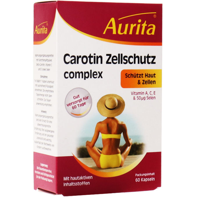 Aurita Carotin Zellschutz Complex (60 Kapseln)