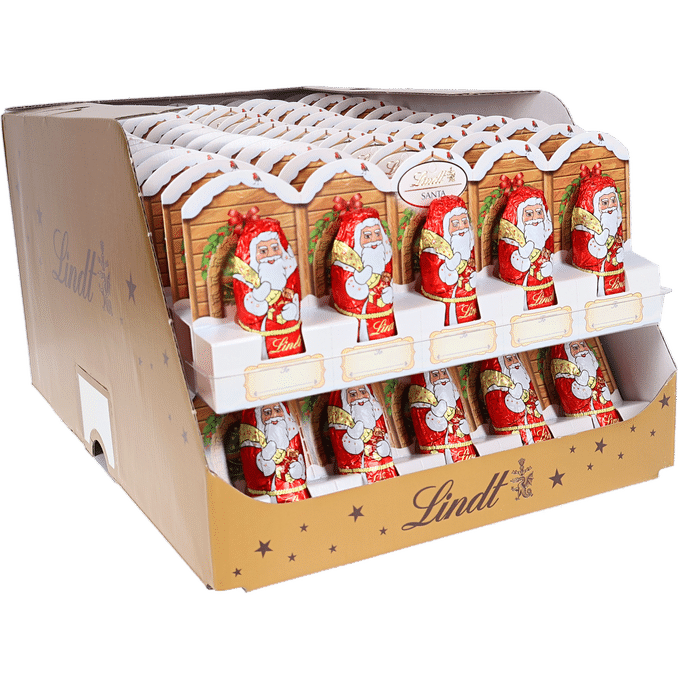 Läs mer om Lindt Mini Choklad Tomtar 30-pack