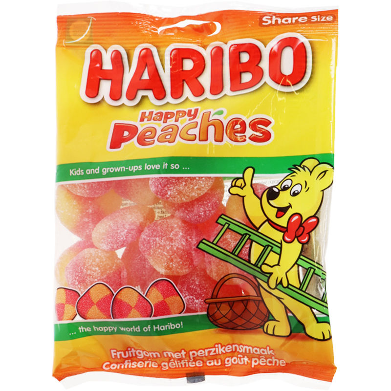 Haribo Happy Peaches (185g)