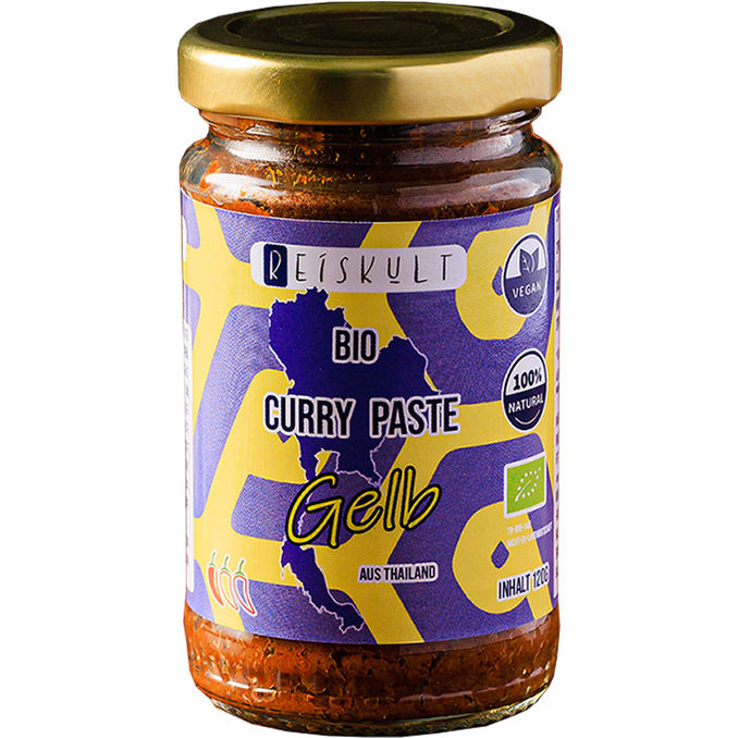 ReisKult BIO Gelbe Thai Curry Paste