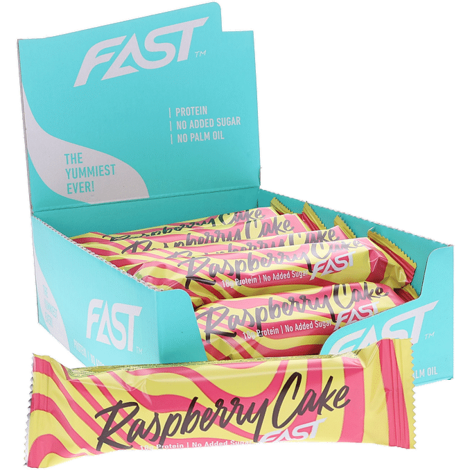 Fast Proteinbars Raspberry Cake 15-pack