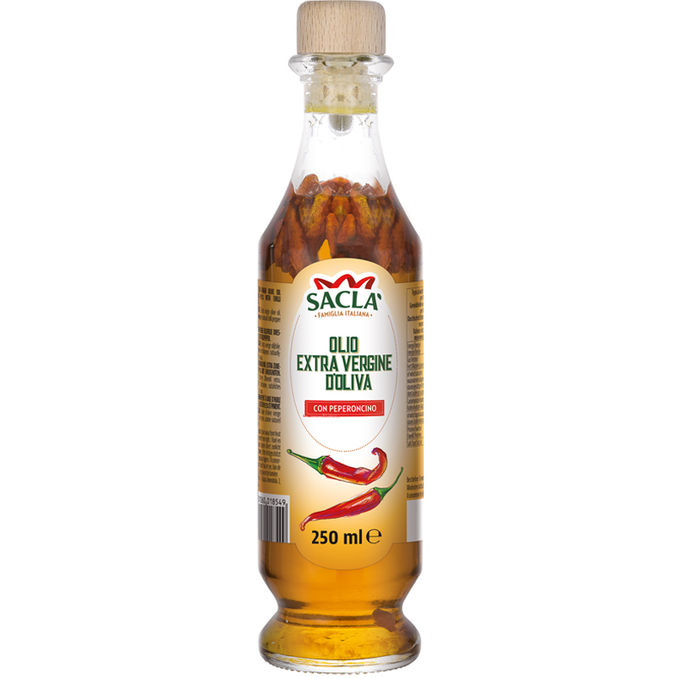 Saclá Natives Olivenöl extra mit Chilischoten